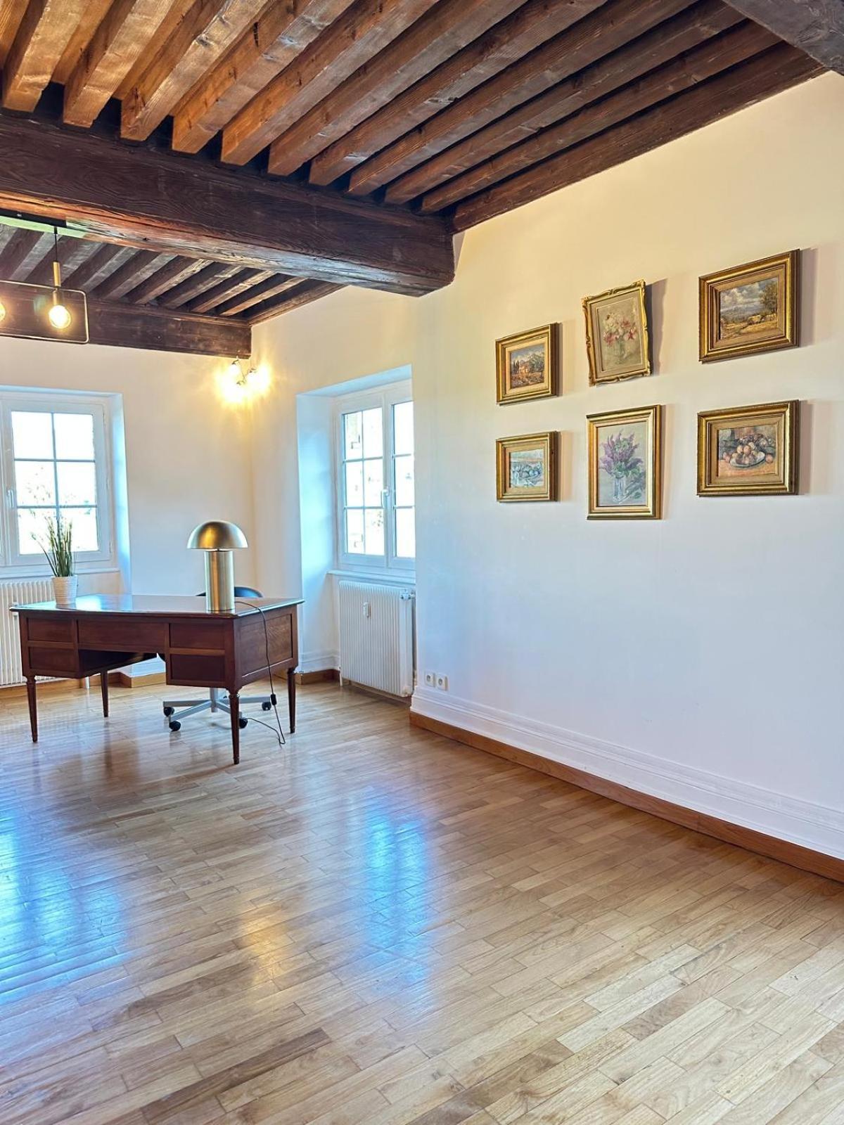 Sejourner Au Chateau De La Roue Grand Appartement Lissieu Exterior foto